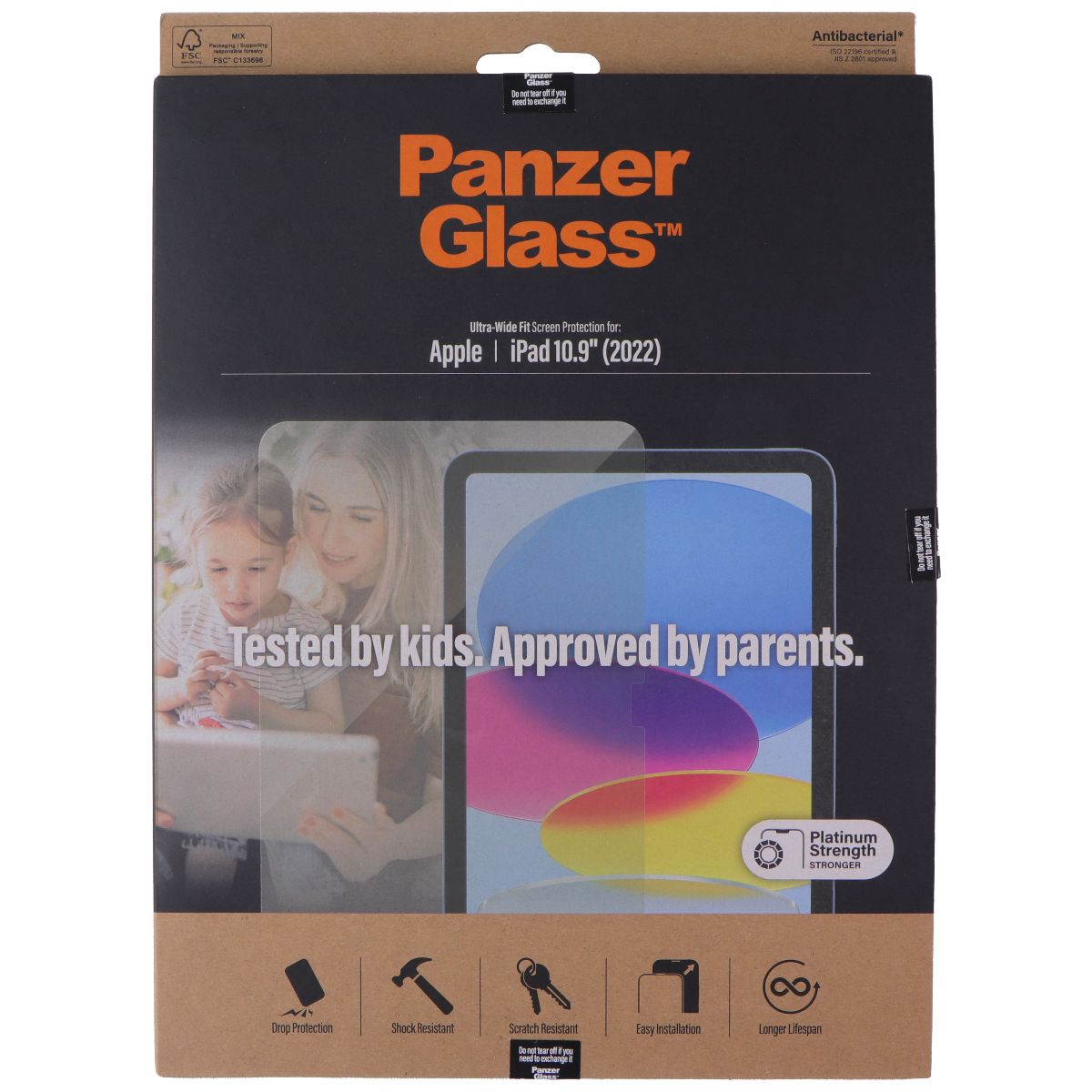 PanzerGlass Screen Protector for Apple iPad 10.9-inch (10th Gen/2022)