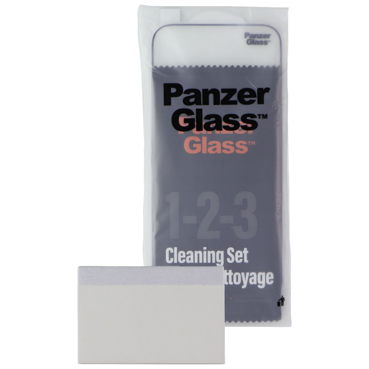 PanzerGlass Eco Bundle w/Screen Protector + Hard Case for iPhone 15 Pro - Clear Cell Phone - Accessory Bundles PanzerGlass    - Simple Cell Bulk Wholesale Pricing - USA Seller