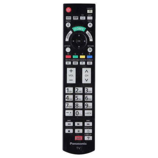 Panasonic Remote Control (N2QAYB000862) for Select Panasonic TVs - Black TV, Video & Audio Accessories - Remote Controls Panasonic - Simple Cell Bulk Wholesale Pricing - USA Seller