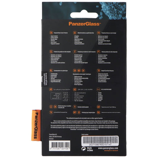 PanzerGlass Edge to Edge Screen Protector for Apple iPhone 12 Mini Cell Phone - Screen Protectors PanzerGlass - Simple Cell Bulk Wholesale Pricing - USA Seller