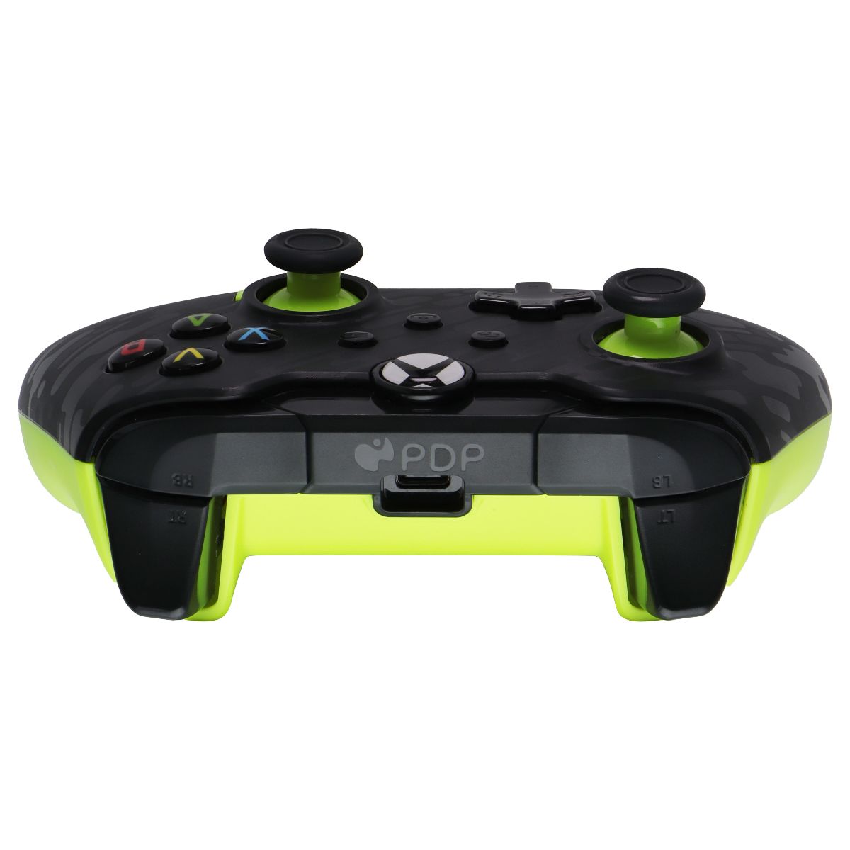 PDP Wired Game Controller for XBOX X|S, One, and Windows 10 PC -Electric Carbon Gaming/Console - Controllers & Attachments PDP Gaming - Simple Cell Bulk Wholesale Pricing - USA Seller