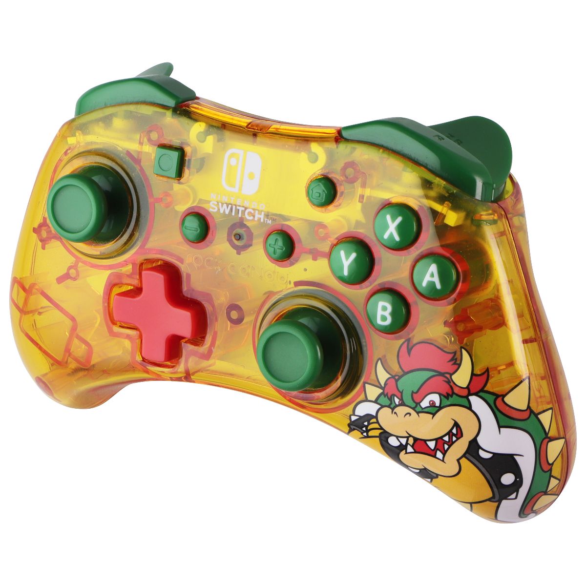 PDP Rock Candy Wired Gaming Controller for Nintendo - Lemon Bomb Bowser Gaming/Console - Controllers & Attachments PDP - Simple Cell Bulk Wholesale Pricing - USA Seller