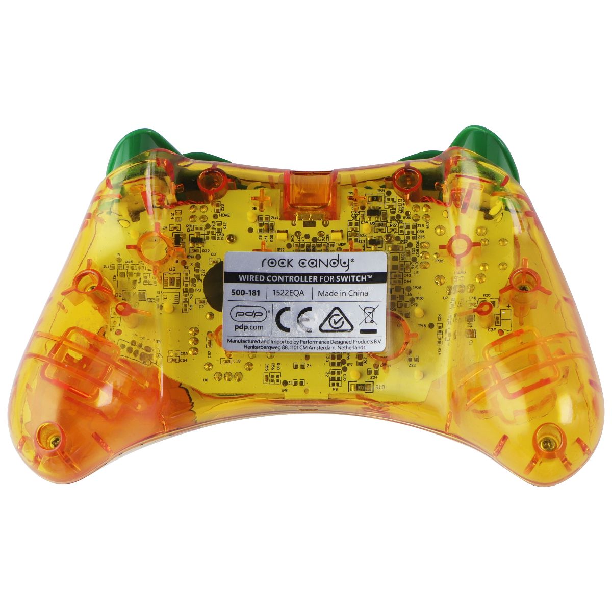 PDP Rock Candy Wired Gaming Controller for Nintendo - Lemon Bomb Bowser Gaming/Console - Controllers & Attachments PDP - Simple Cell Bulk Wholesale Pricing - USA Seller
