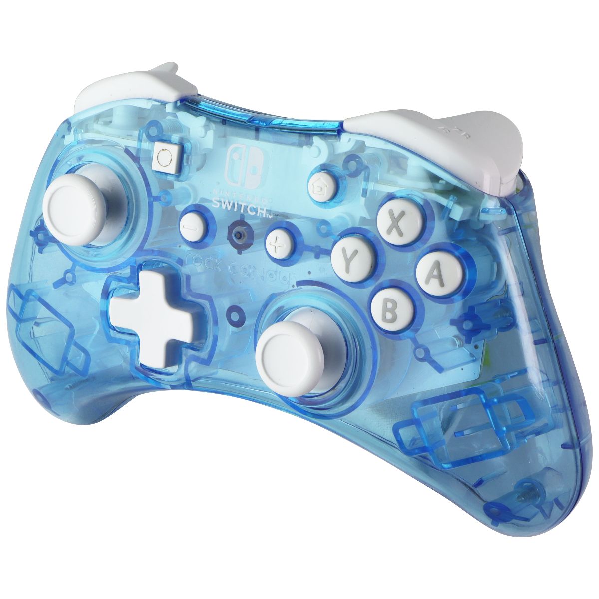 PDP Rock Candy Wired Gaming Controller for Nintendo - Blu-merang Blue / Clear Gaming/Console - Controllers & Attachments PDP - Simple Cell Bulk Wholesale Pricing - USA Seller