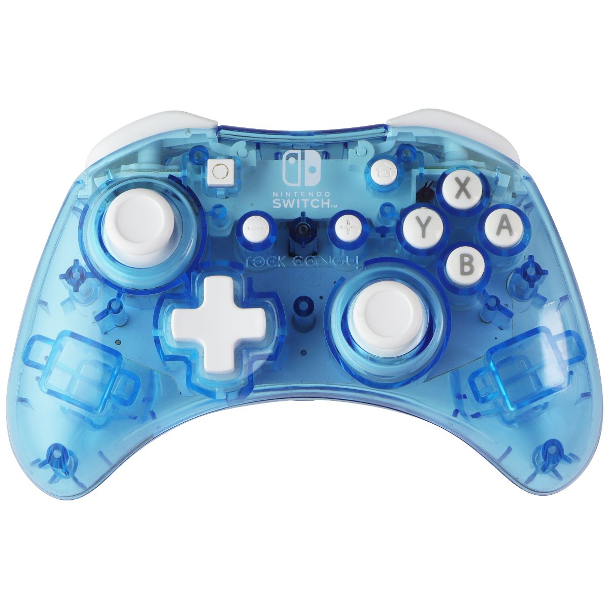 PDP Rock Candy Wired Gaming Controller for Nintendo - Blu-merang Blue / Clear Gaming/Console - Controllers & Attachments PDP - Simple Cell Bulk Wholesale Pricing - USA Seller