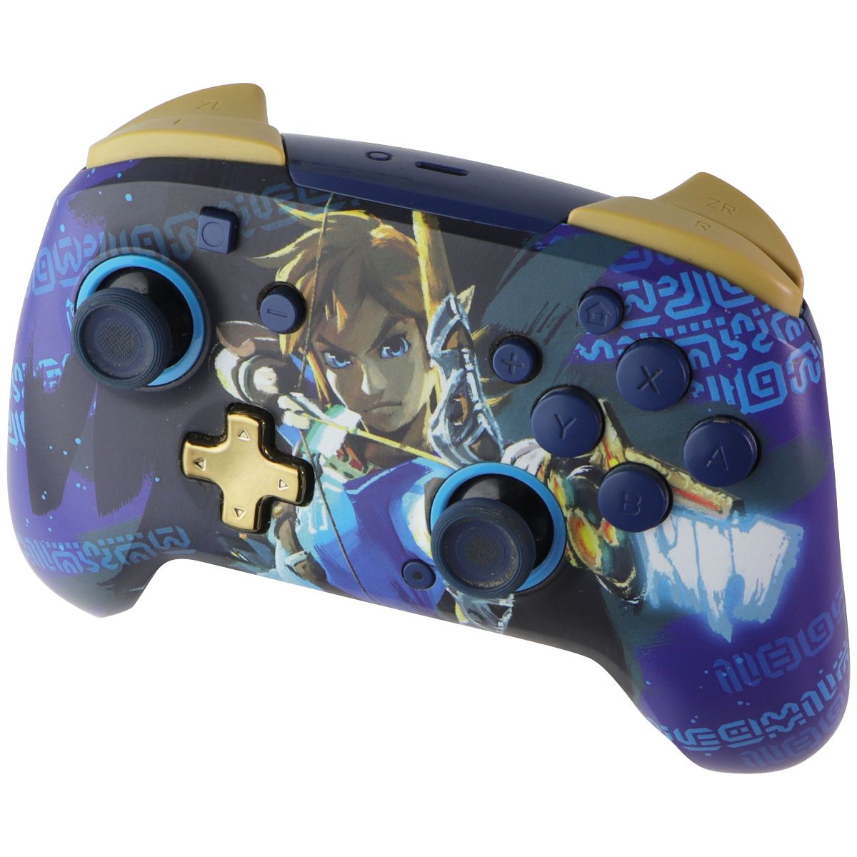 PDP Rematch GLOW Wireless Nintendo Switch Pro Controller - Link Hero ...