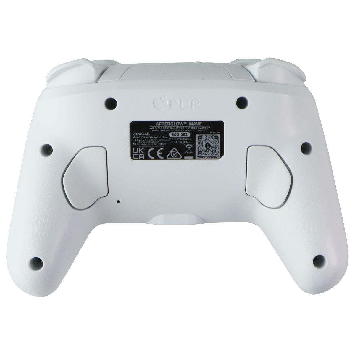PDP Afterglow Wave Wireless Controller (500-252) for Nintendo Switch - White Gaming/Console - Controllers & Attachments PDP - Simple Cell Bulk Wholesale Pricing - USA Seller