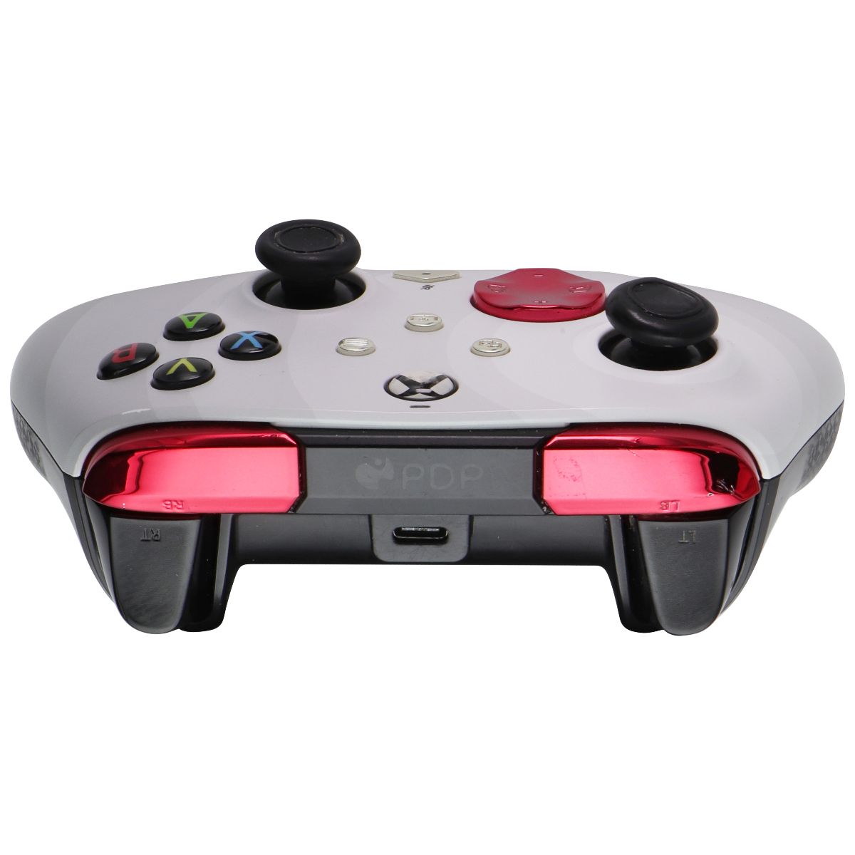 PDP REMATCH Wired Gaming Controller for Xbox X/S/One/PC - Radial White/Red Gaming/Console - Controllers & Attachments PDP - Simple Cell Bulk Wholesale Pricing - USA Seller