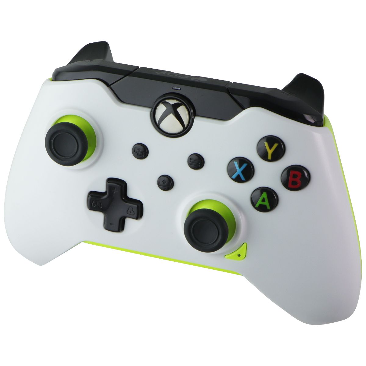 PDP Wired Gaming Controller for Xbox Series X/S/Xbox One - White/Neon Yellow Gaming/Console - Controllers & Attachments PDP - Simple Cell Bulk Wholesale Pricing - USA Seller