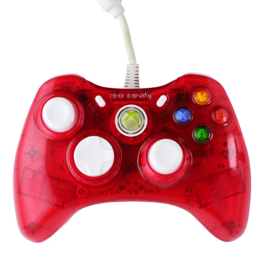 PDP Rock Candy Wired Gaming Controller for Microsoft Xbox 360 - Red (037-010) Gaming/Console - Controllers & Attachments PDP - Simple Cell Bulk Wholesale Pricing - USA Seller