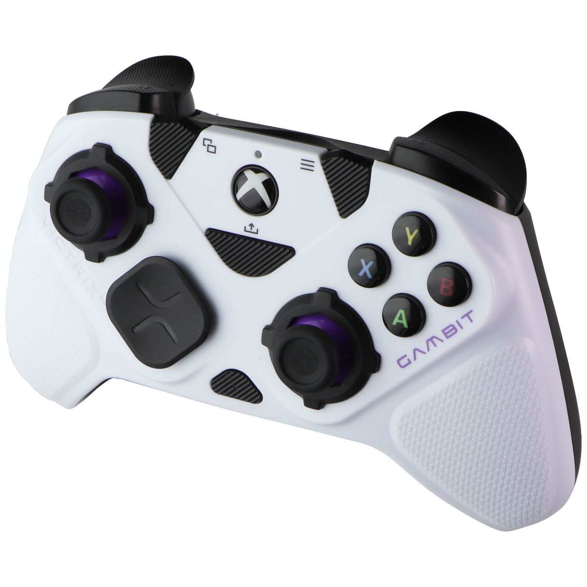 PDP Victrix Gambit Dual Core Wired Controller for Xbox X/S/One/PC - White/Purple Gaming/Console - Controllers & Attachments PDP    - Simple Cell Bulk Wholesale Pricing - USA Seller