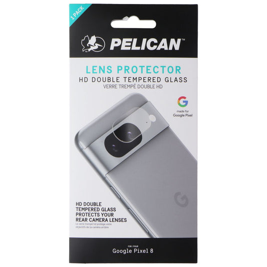 Pelican HD Double Tempered Glass Lens Protector for Google Pixel 8 - Clear Cell Phone - Screen Protectors Pelican    - Simple Cell Bulk Wholesale Pricing - USA Seller