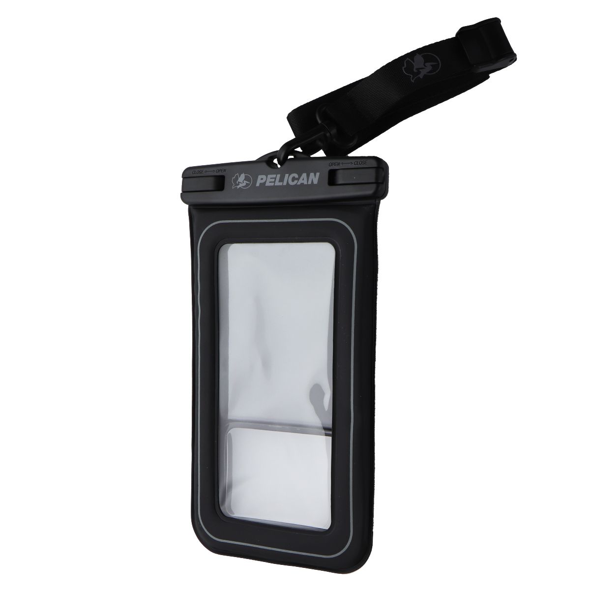 Pelican Marine Waterproof Floating Phone Pouch (Regular Size) - Stealth Black Cell Phone - Cases, Covers & Skins Pelican - Simple Cell Bulk Wholesale Pricing - USA Seller