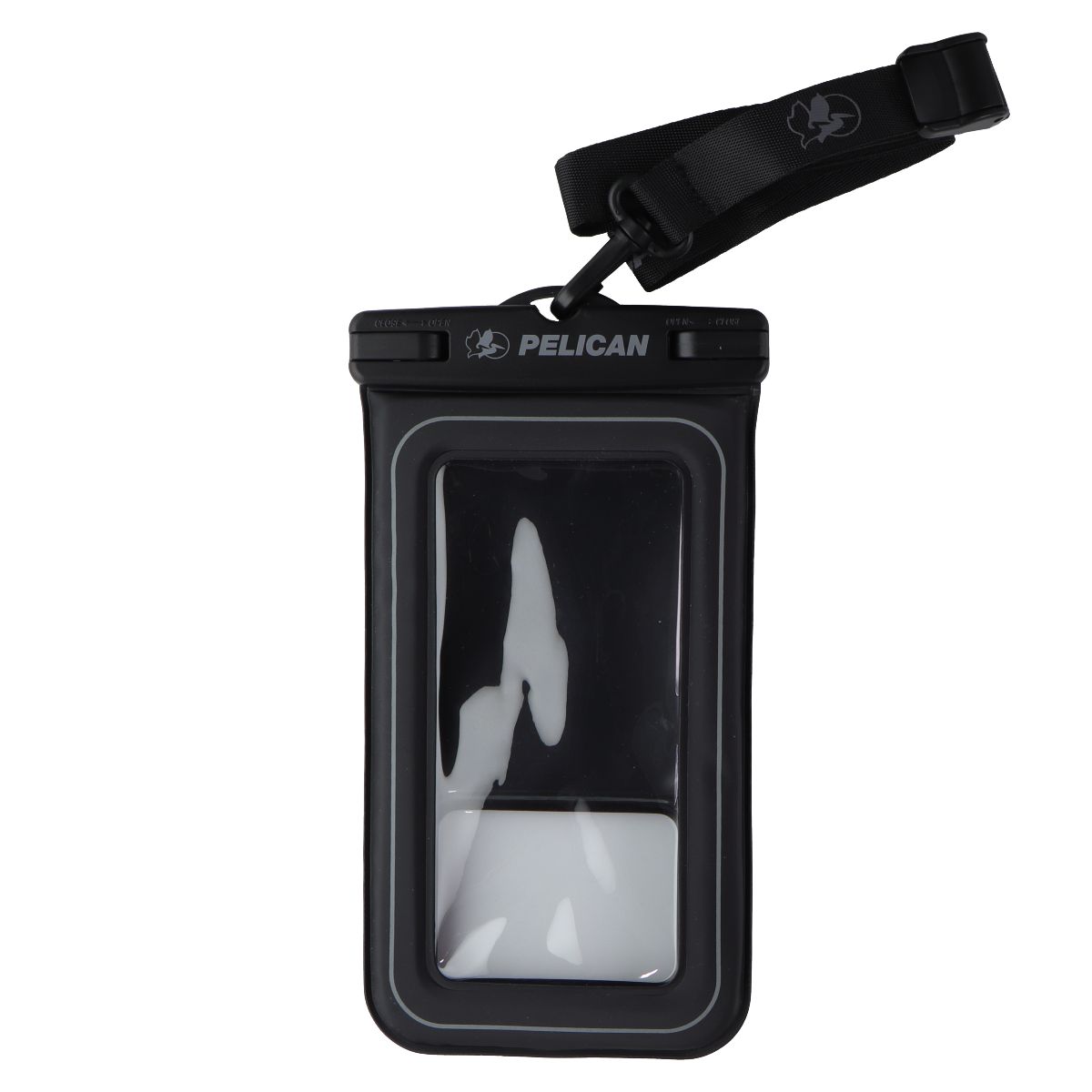 Pelican Marine Waterproof Floating Phone Pouch (Regular Size) - Stealth Black Cell Phone - Cases, Covers & Skins Pelican - Simple Cell Bulk Wholesale Pricing - USA Seller
