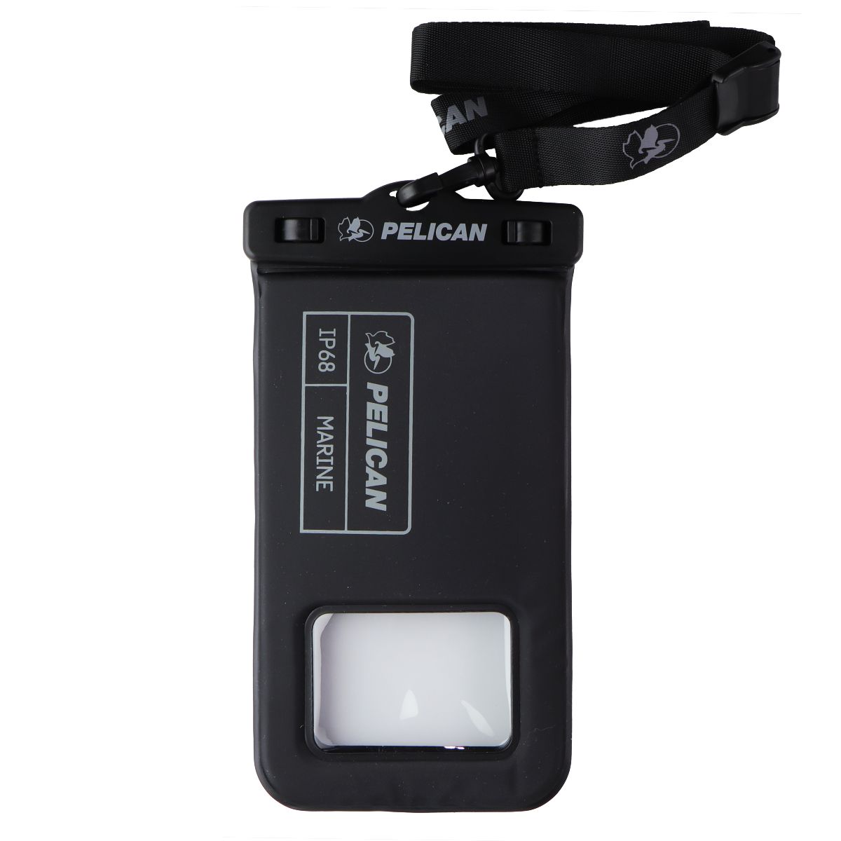 Pelican Marine Waterproof Floating Phone Pouch (Regular Size) - Stealth Black Cell Phone - Cases, Covers & Skins Pelican - Simple Cell Bulk Wholesale Pricing - USA Seller