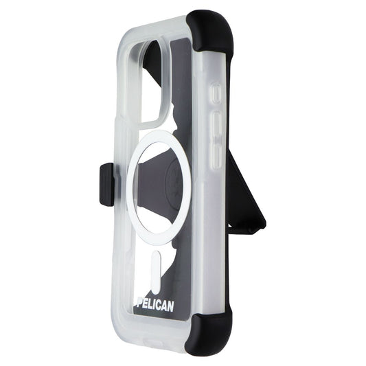 Pelican Voyager Case & Holster for MagSafe for Apple iPhone 16 Pro - Clear Cell Phone - Cases, Covers & Skins Pelican - Simple Cell Bulk Wholesale Pricing - USA Seller