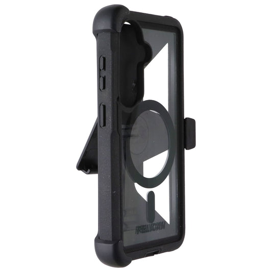 Pelican Voyager Case + Holster for MagSafe for Samsung Galaxy S26 - Black/Clear