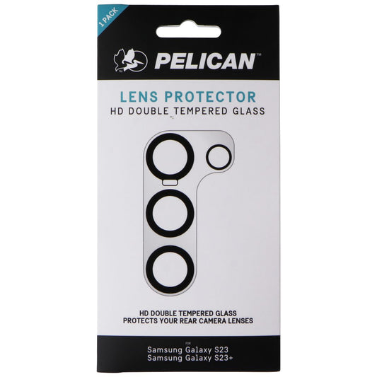 Pelican HD Double Tempered Glass Lens Protector for Samsung Galaxy S23+ / S23 Cell Phone - Screen Protectors Pelican - Simple Cell Bulk Wholesale Pricing - USA Seller