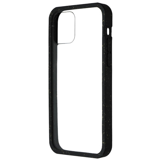 Pela Eco-Friendly Clear Case for Apple iPhone 12 - Black Ridge Cell Phone - Cases, Covers & Skins Pela - Simple Cell Bulk Wholesale Pricing - USA Seller