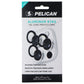 Pelican Aluminum Ring HD Lens Protectors for Apple iPhone 16 Pro Max / 16 Pro Cell Phone - Screen Protectors Pelican - Simple Cell Bulk Wholesale Pricing - USA Seller