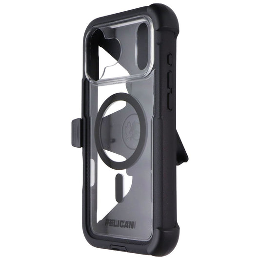 Pelican Voyager Case and Holster for MagSafe for iPhone 17 Pro Max - Black/Clear Cell Phone - Cases, Covers & Skins Pelican - Simple Cell Bulk Wholesale Pricing - USA Seller