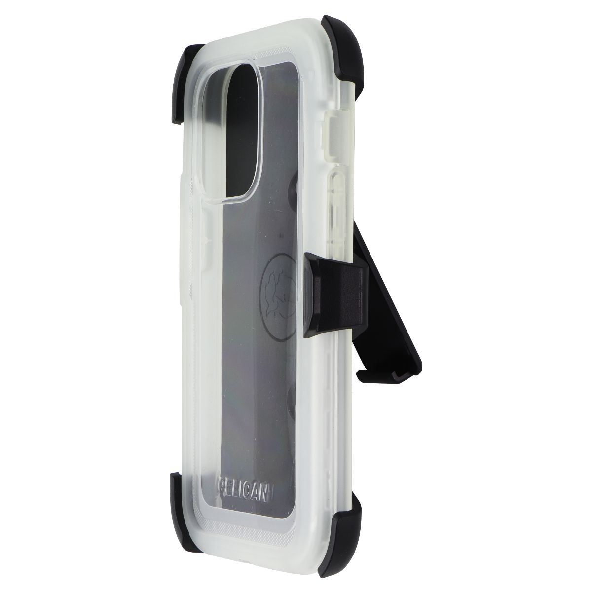 Pelican Voyager Clear Case with Holster for Apple iPhone 15 Pro - Clear Cell Phone - Cases, Covers & Skins Pelican - Simple Cell Bulk Wholesale Pricing - USA Seller