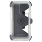Pelican Voyager Clear Case with Holster for Apple iPhone 15 Pro - Clear Cell Phone - Cases, Covers & Skins Pelican - Simple Cell Bulk Wholesale Pricing - USA Seller