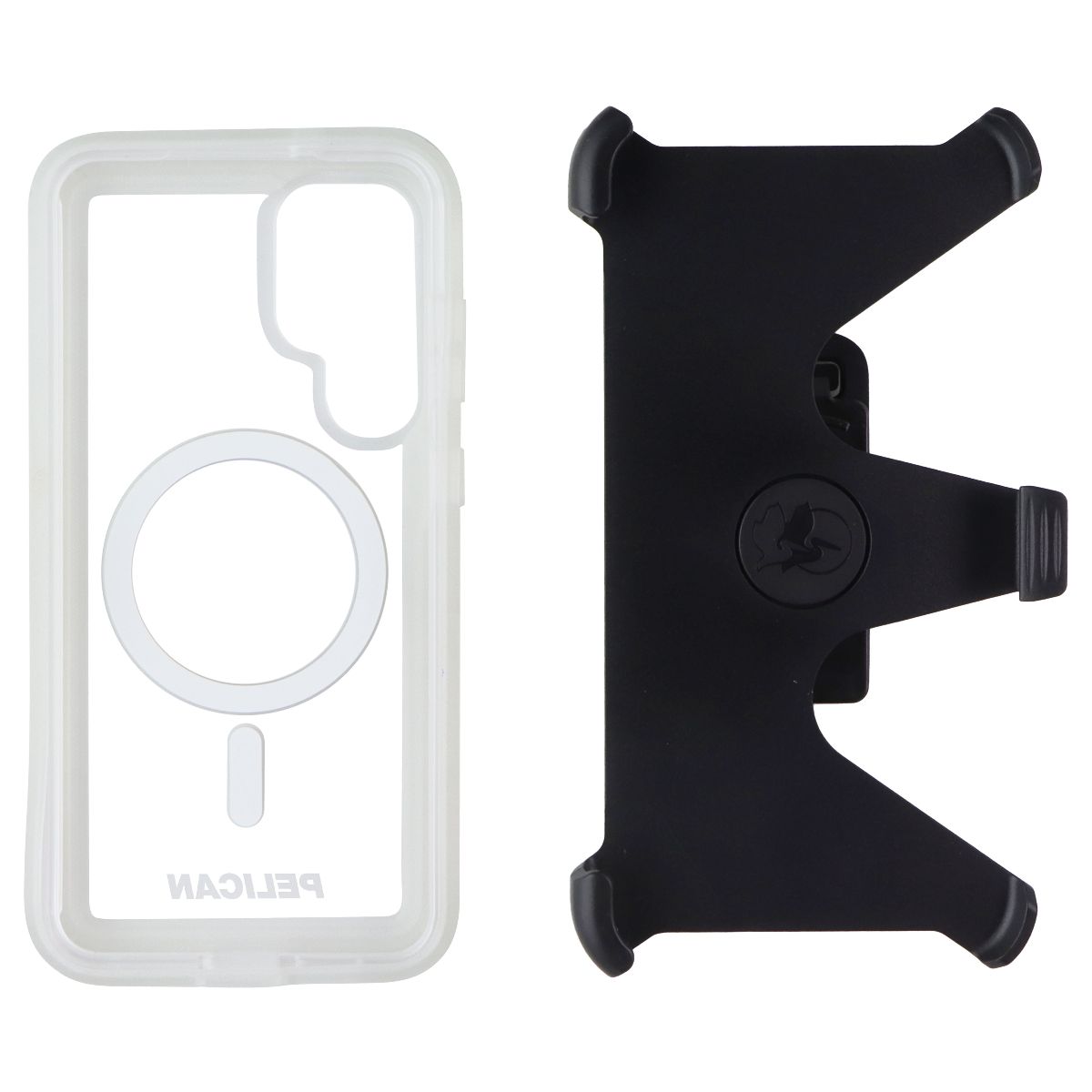 Pelican Voyager Magnetic Case + Holster for Samsung Galaxy S25+ (Plus) - Clear