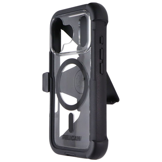 Pelican Voyager Case + Holster for MagSafe for Apple iPhone 17 Pro - Black/Clear Cell Phone - Cases, Covers & Skins Pelican - Simple Cell Bulk Wholesale Pricing - USA Seller