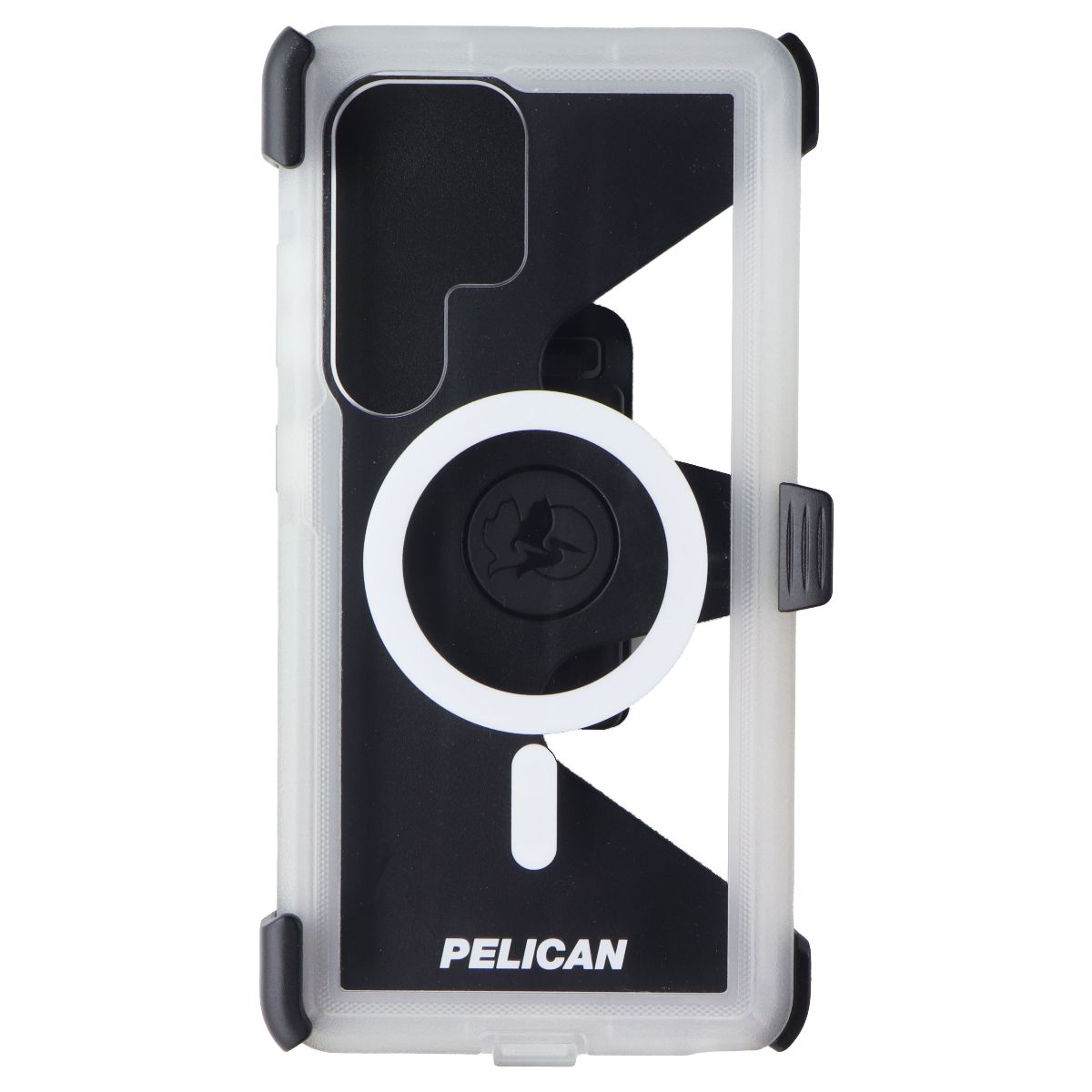 Pelican Voyager Magnetic Case with Holster for Samsung Galaxy S25 Ultra - Clear