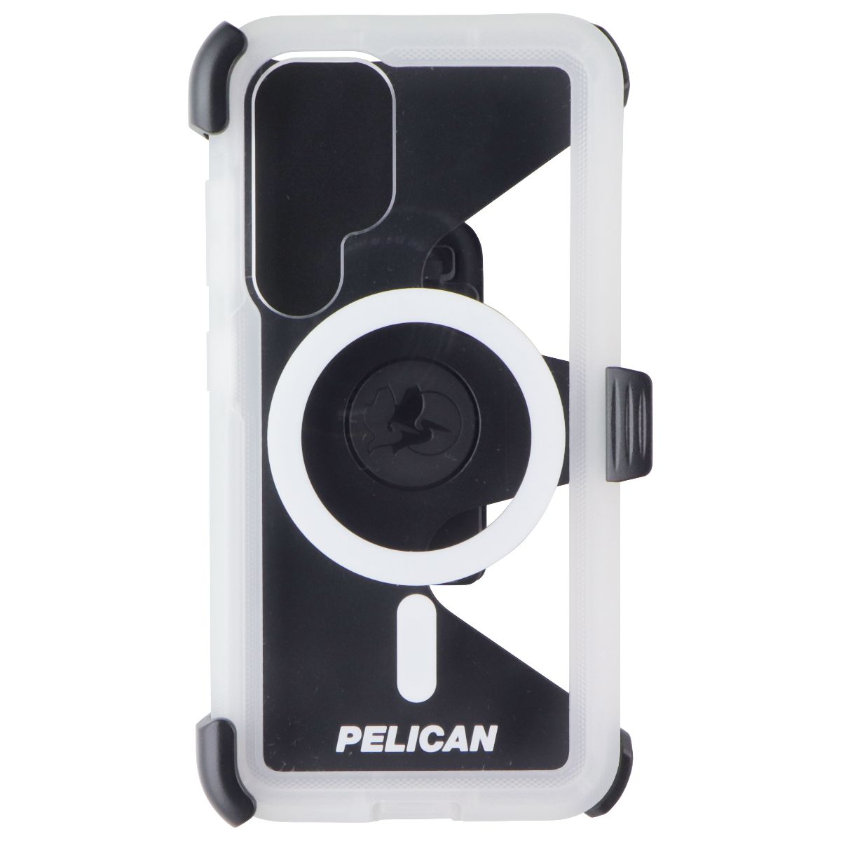 Pelican Voyager Magnetic Case + Holster for Samsung Galaxy S25 - Clear