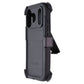 Pelican Voyager Case + Holster for MagSafe for Apple iPhone 17 Pro - Black Cell Phone - Cases, Covers & Skins Pelican - Simple Cell Bulk Wholesale Pricing - USA Seller