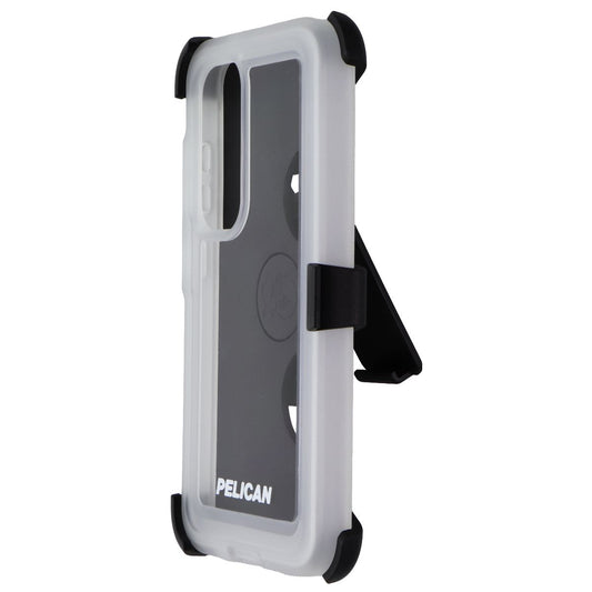 Pelican Voyager Case and Belt Clip Holster for Samsung Galaxy S24 - Clear