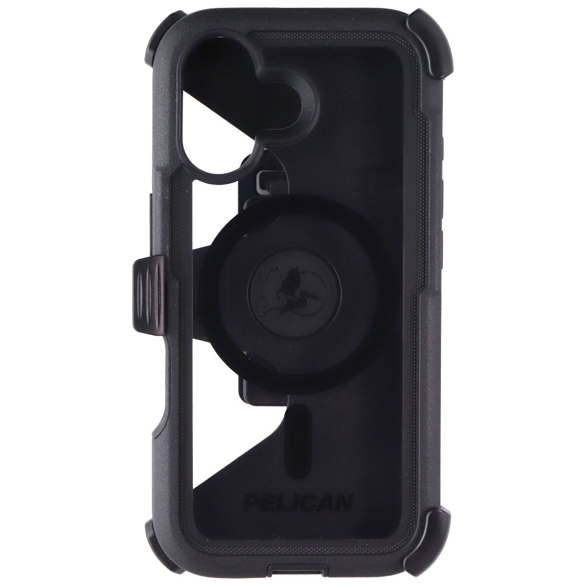 Pelican Voyager Case + Holster for MagSafe for Apple iPhone 17 - Black/Clear Cell Phone - Cases, Covers & Skins Pelican - Simple Cell Bulk Wholesale Pricing - USA Seller