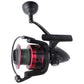 PENN Fierce IV HT-100 Spinning Reel for Fishing Rods (6000 / 5.6:1) - Red