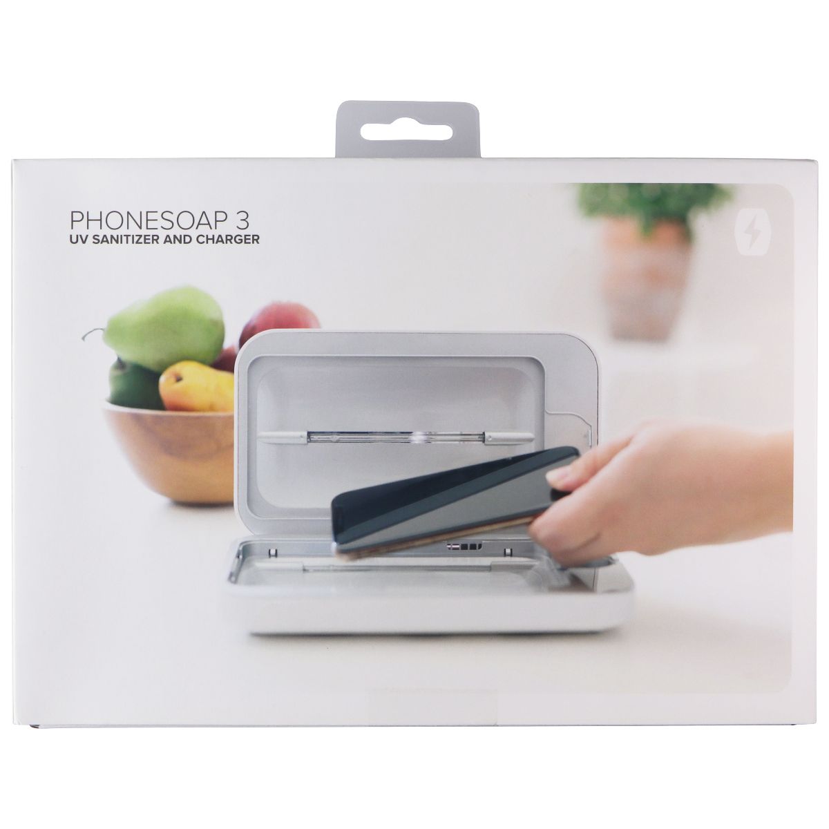 PhoneSoap 3 USW Sanitizer and Charger for Smartphones - White Cell Phone - Other Accessories PhoneSoap    - Simple Cell Bulk Wholesale Pricing - USA Seller