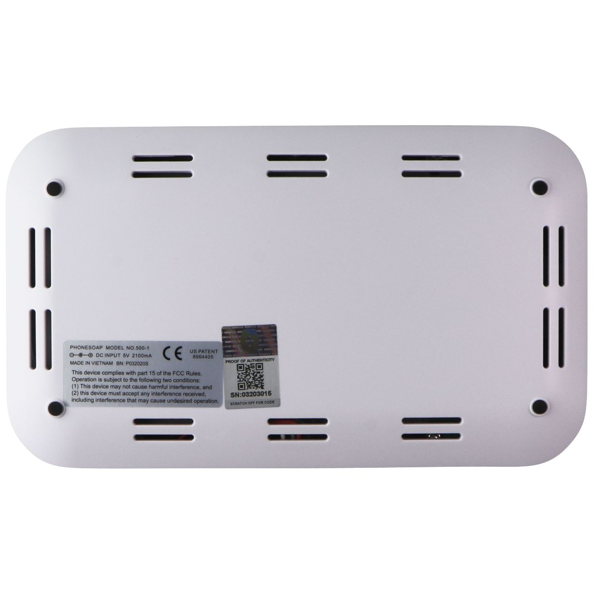 PhoneSoap 3 USW Sanitizer and Charger for Smartphones - White Cell Phone - Other Accessories PhoneSoap - Simple Cell Bulk Wholesale Pricing - USA Seller