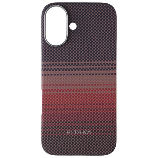 Pitaka Tactile Woven Case for MagSafe for Apple iPhone 16 Smartphone - Sunset Cell Phone - Cases, Covers & Skins Pitaka - Simple Cell Bulk Wholesale Pricing - USA Seller