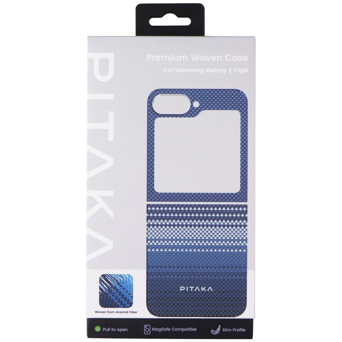 PITAKA MagEZ Case 5 for MagSafe for Samsung Galaxy Z Flip6/Flip7 FE - Moonrise