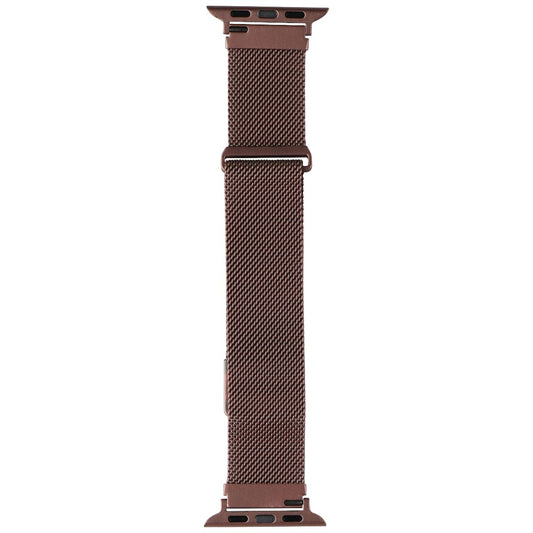 Platinum Magnetic Steel Mesh Band for Apple Watch (38/40/41mm) - Rose Gold Smart Watch Accessories - Watch Bands Platinum - Simple Cell Bulk Wholesale Pricing - USA Seller