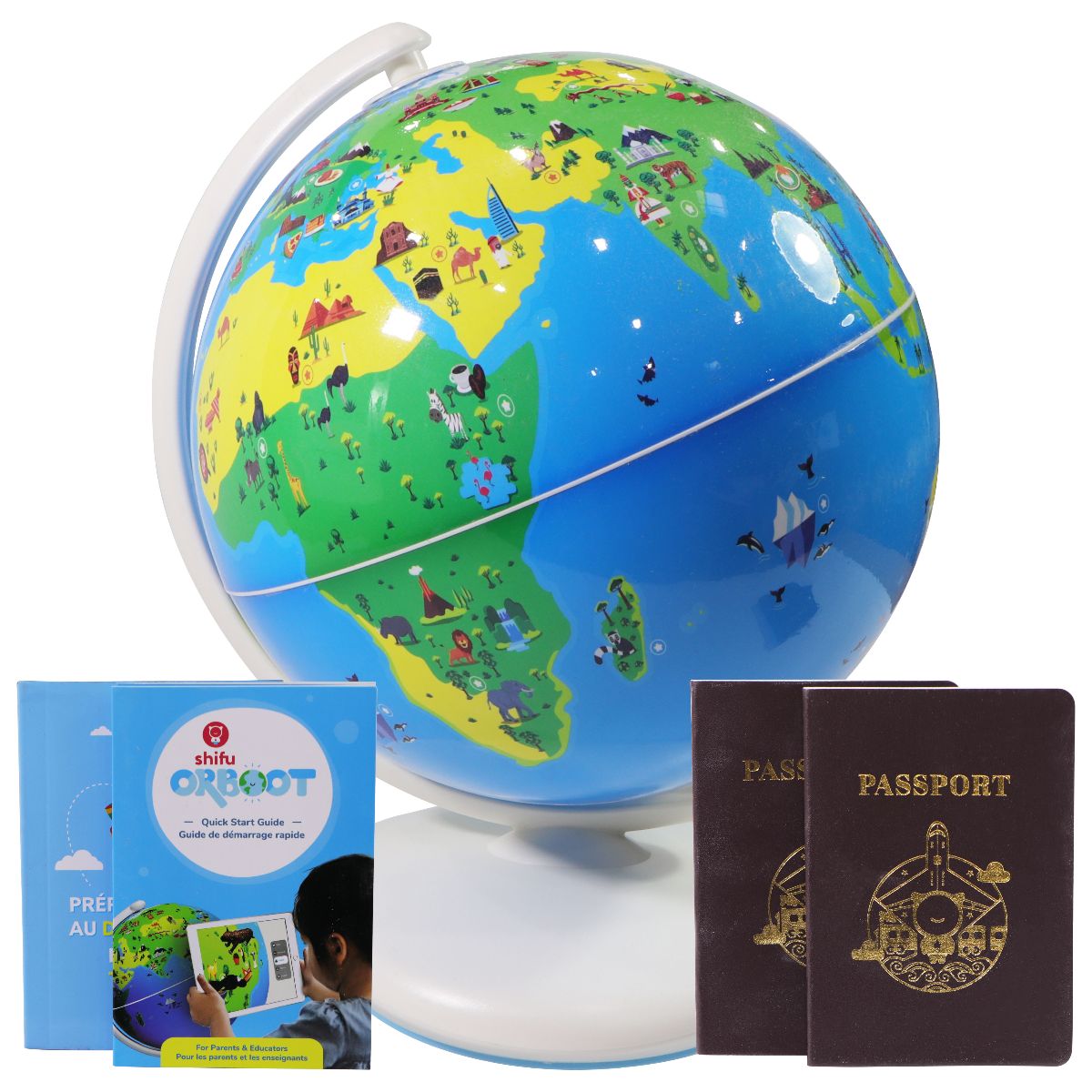 PlayShifu Educational Globe for Kids Orboot Earth Interactive AR World Globe Educational - Other Educational Toys PlayShifu    - Simple Cell Bulk Wholesale Pricing - USA Seller