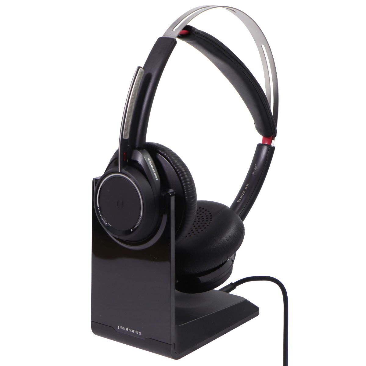 Plantronics B825-M Voyager Focus UC Stereo Bluetooth Headset (202652-02) M Teams Cell Phone - Headsets Plantronics - Simple Cell Bulk Wholesale Pricing - USA Seller