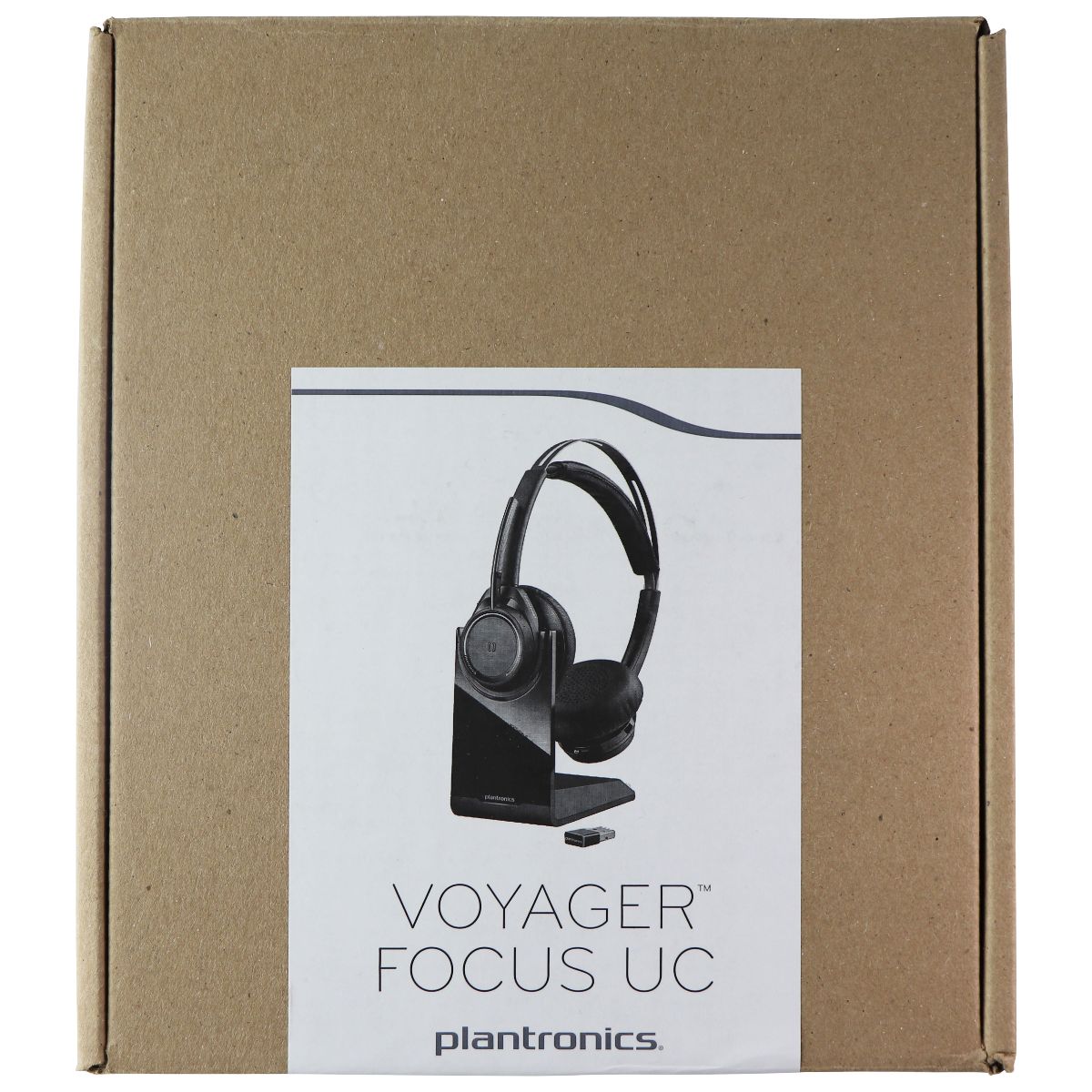 Plantronics Voyager Focus UC Bluetooth/USB (B825) 202652-01 Headset Cell Phone - Headsets Plantronics - Simple Cell Bulk Wholesale Pricing - USA Seller