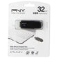 PNY Attaché 4 Flash Drive USB 2.0 for Photos Videos and More - 32GB / Black Digital Storage - USB Flash Drives PNY - Simple Cell Bulk Wholesale Pricing - USA Seller