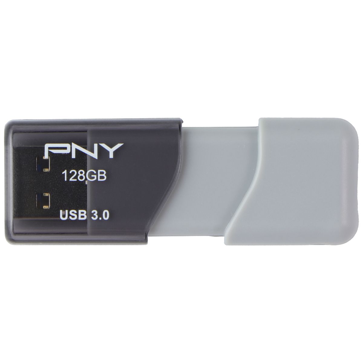 PNY (128GB) Turbo Attaché 3 USB 3.0 Flash Drive - Silver (P-FD128TBOP-GE) Digital Storage - USB Flash Drives PNY - Simple Cell Bulk Wholesale Pricing - USA Seller