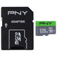 PNY 128GB Elite microSDXC Flash Memory Card w/Adapter - Class 10 U1 (100MB/s) Digital Camera - Memory Cards PNY - Simple Cell Bulk Wholesale Pricing - USA Seller