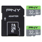 PNY 32GB Elite microSDHC Memory Card w/Adapter - Class 10 U1 (100MB/s) - 2 Pack Digital Camera - Memory Cards PNY - Simple Cell Bulk Wholesale Pricing - USA Seller