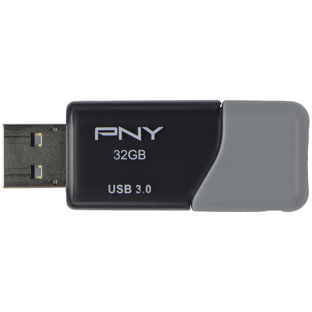 PNY (32GB) Turbo Attaché 3 USB 3.0 Flash Drive - Silver (P-FD32GTBOP-GE) Digital Storage - USB Flash Drives PNY - Simple Cell Bulk Wholesale Pricing - USA Seller