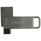 PNY 128GB DUO LINK USB 3.2 Type-C Dual Flash Drive - Silver/P-FDI128DULINKTYC-GE Digital Storage - USB Flash Drives PNY - Simple Cell Bulk Wholesale Pricing - USA Seller