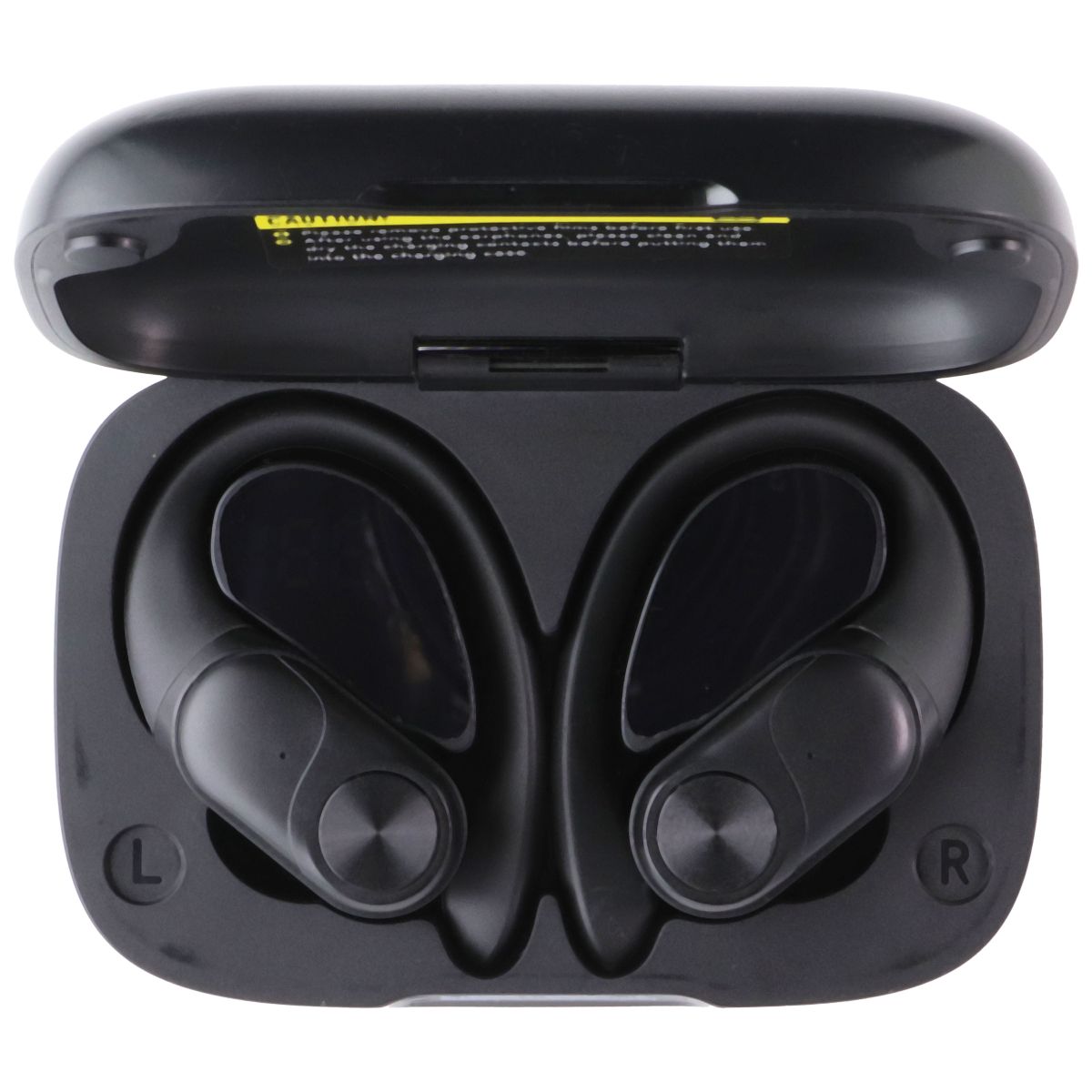 PocBuds T60 Wireless Bluetooth Sport Earbuds with Charging Case - Black